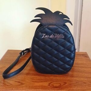 Lux de Ville black pineapple purse Summerween